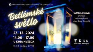 Přijďte si pro Betlémské světlo 23.12.2024